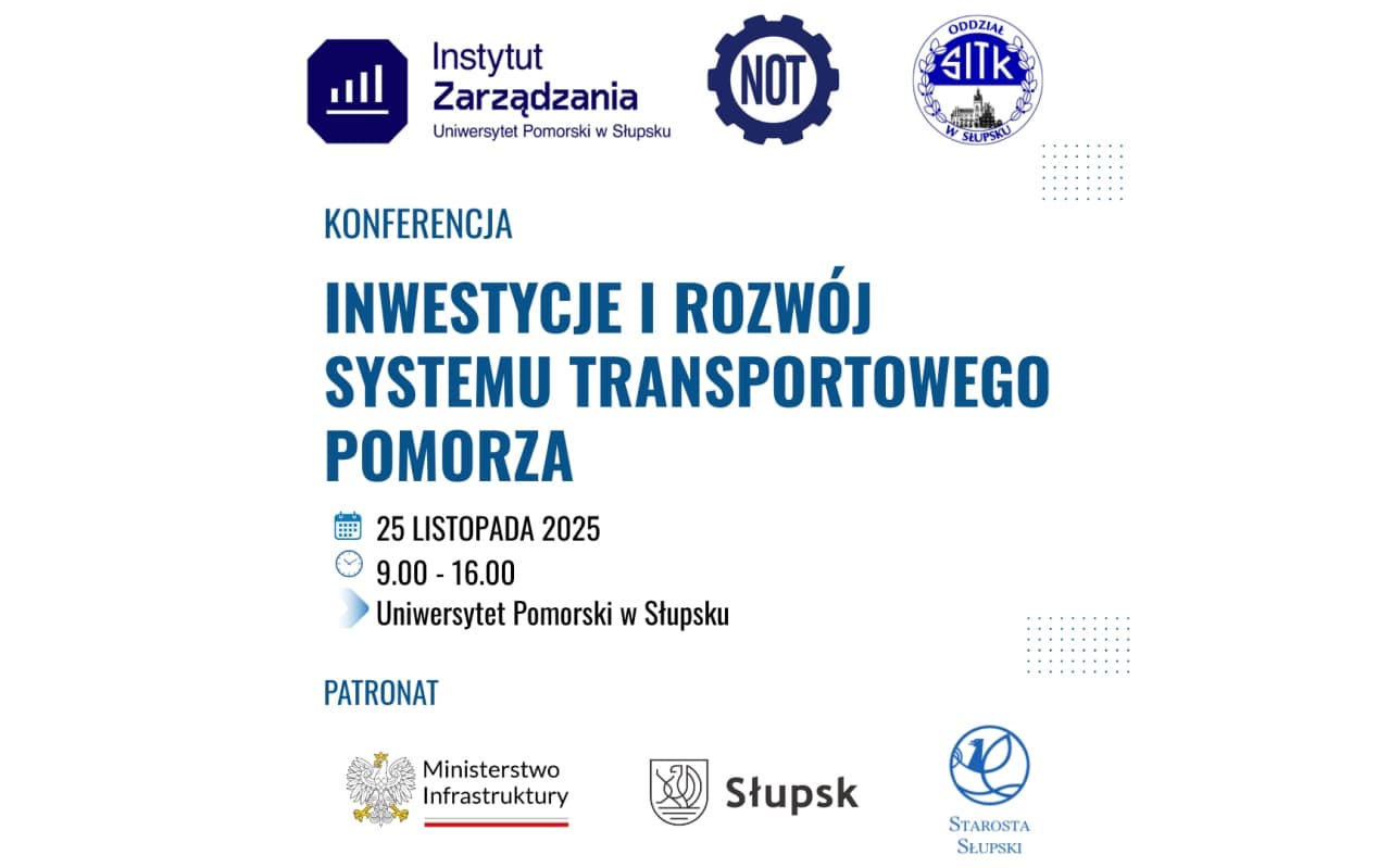 O transporcie i logistyce na Pomorzu
